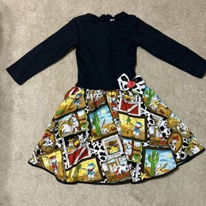 Vintage 90’s Cookie Crunchers By C.I. Castro Dress Farm Animals, Cows, Barnyard